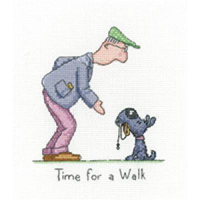 KIT POINT DE CROIX TIME FOR A WALK (A) 