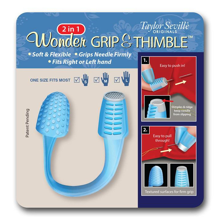 DE A COUDRE 2 EN 1 WONDER GRIP & THIMBLE - TAYLOR SEVILLE
