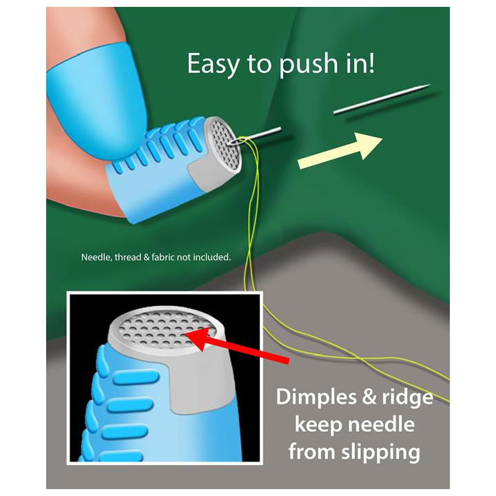 DE A COUDRE 2 EN 1 WONDER GRIP & THIMBLE - TAYLOR SEVILLE