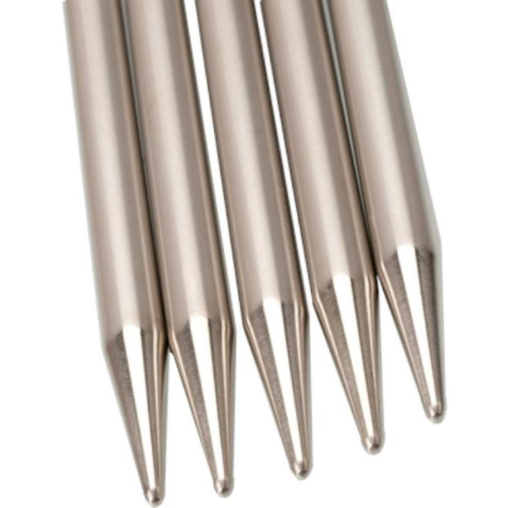 AIGUILLES METAL DOUBLE-POINTES CHIAOGOO - 20CM