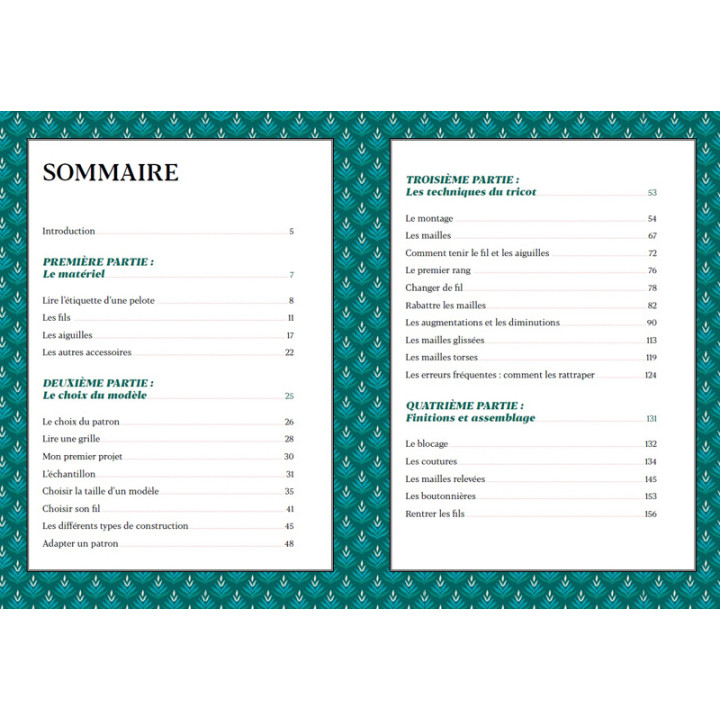 PETIT PRECIS DE TRICOT