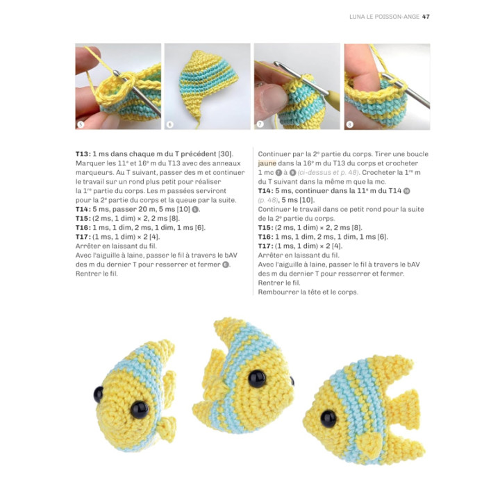 MINI-AMIGURUMIS AU CROCHET - 25 MODELES FACILES & RAPIDES
