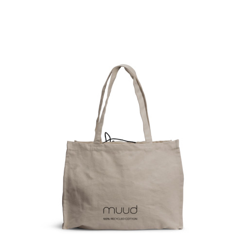 CABAS EN 100% COTON RECYCLE MUUD - IMPRIME