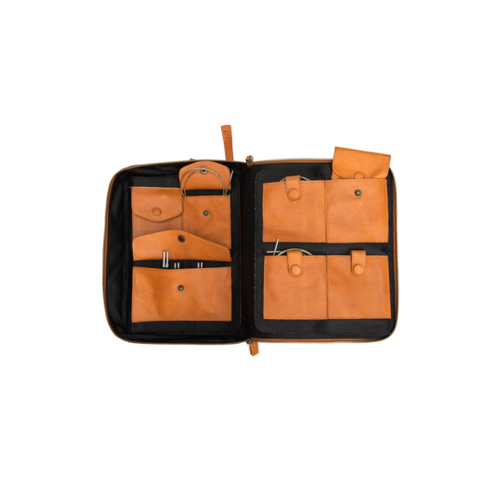 JANNI - TROUSSE DE RANGEMENT MULTI-COMPARTMENTS - WHISKY - MUUD