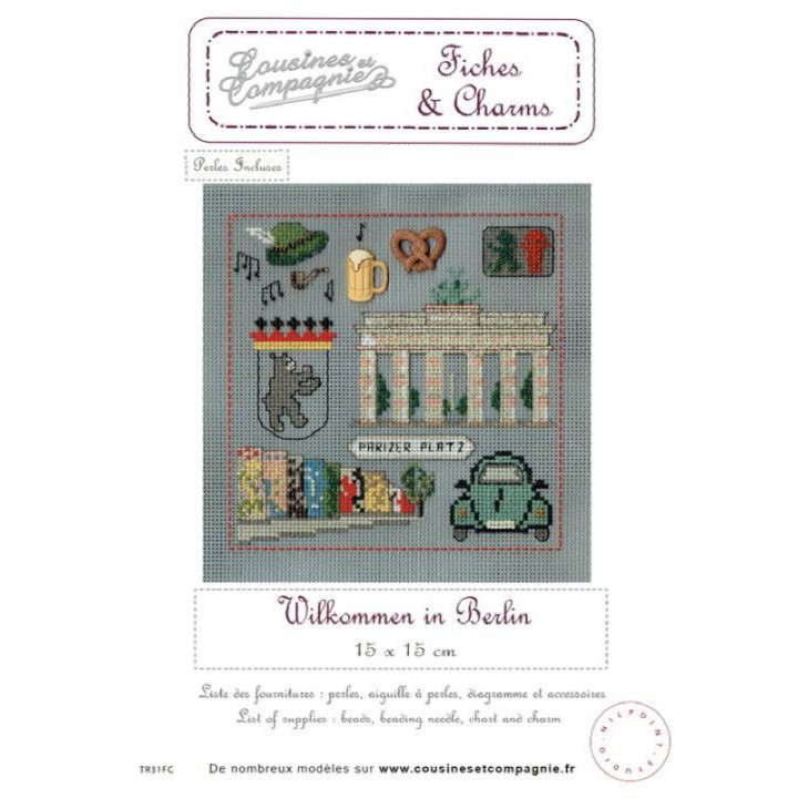 BERLIN - SEMI-KIT FICHES & CHARMS