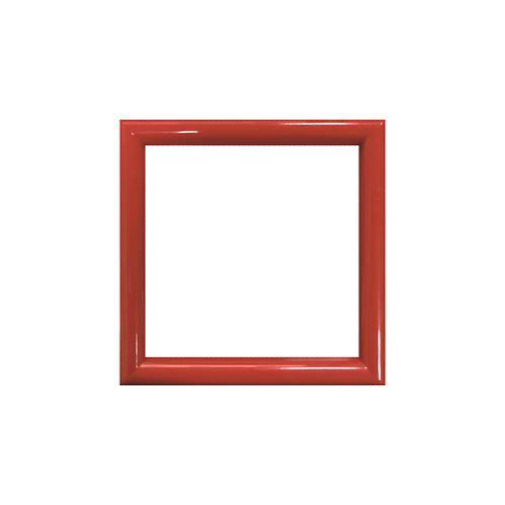 CADRE PLASTIQUE ROUGE POUR DIAMOND DOTZ SERIE S - 9.7 X 9.7 CM