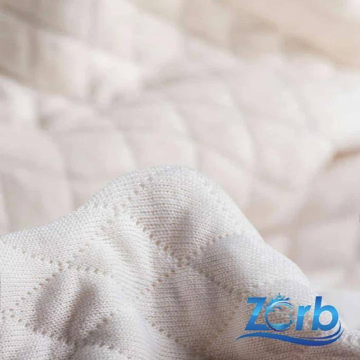 SUPER ABSORBANT ZORB® 3D DIAMOND - ANTIMICROBIEN -150CM- NATUREL