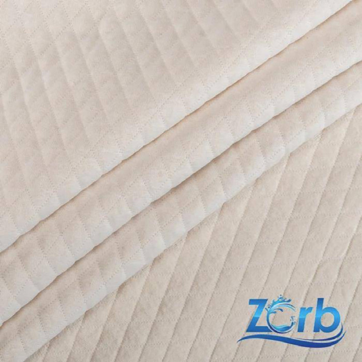 SUPER ABSORBANT ZORB® 3D DIAMOND - ANTIMICROBIEN -150CM- NATUREL