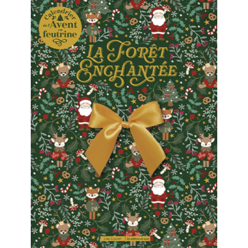 COFFRET CALENDRIER DE L'AVENT FEUTRINE - LA FORET ENCHANTEE