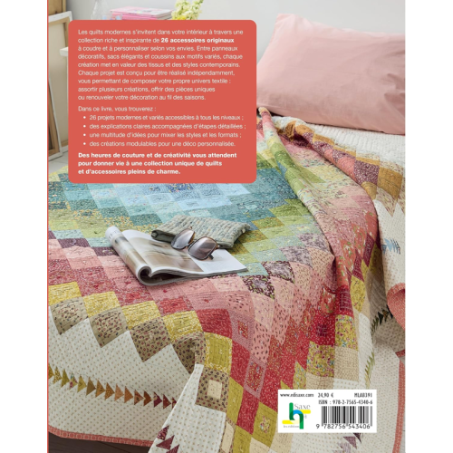QUILTS MODERNES - 26 ACCESSOIRES & QUILTS CONTEMPORAINS