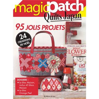 MAGIC PATCH QUILTS JAPAN N°38 -95 JOLIS PROJETS 24 CREATIONS DE NOEL