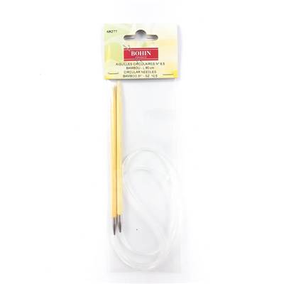 AIGUILLES CIRCULAIRE BAMBOU 80CM N°6.5 EN ETUI DE 1