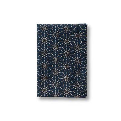 COUPON TISSU 45X55 JAP GRAND GEO INDIGO