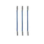 LOT DE 3 CABLES INTERCHANGEABLES CHIAOGOO BLUE SMALL (S) - 5 CM