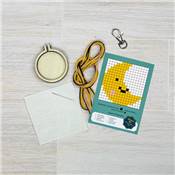 MINI KIT POINT DE CROIX - JE DECROCHERAI LA LUNE POUR TOI 