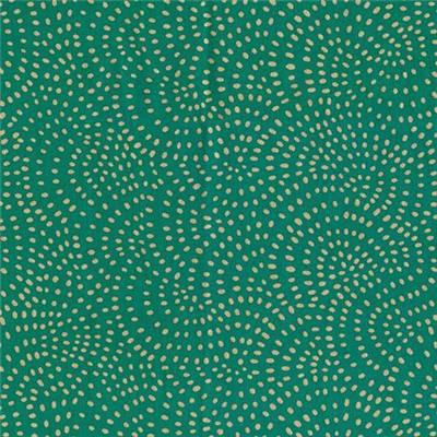 TISSU DASHWOOD STUDIO - TWIST 1155 GREEN METAL - COTON - 110 CM