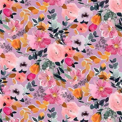 TISSU DASHWOOD STUDIO - FLORA 2030 - VISCOSE LEGERE - 145 CM 