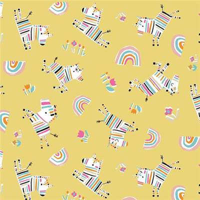 TISSU DASHWOOD STUDIO - RAINBOW FRIENDS 1792 - COTON - 110CM