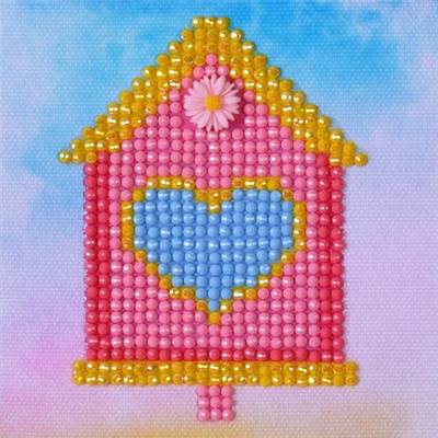 KIT BRODERIE DIAMANT - HOME SWEET HOME 