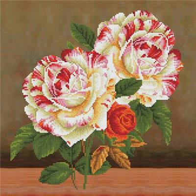 KIT BRODERIE DIAMANT - CAMELLIA & ROSE BOUQUET