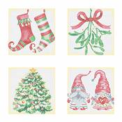 KIT BRODERIE DIAMANT MINI DOTZ - CHRISTMAS JOY - PACK 4 DESSINS