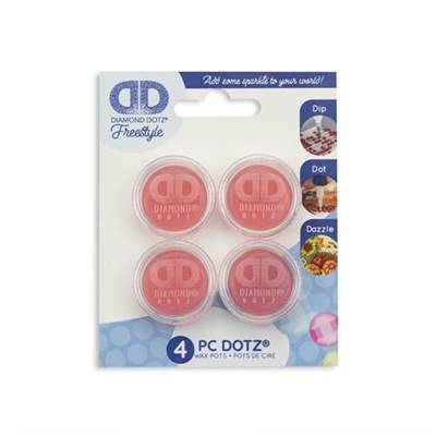 BLISTER DE 4 POTS DE CIRE DIAMOND DOTZ