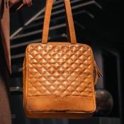 SAC A DOS/MAIN EN CUIR MUUD - FAUNA - WHISKY