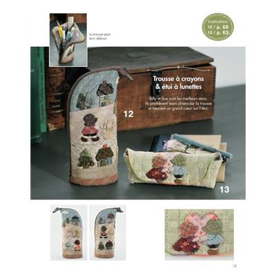 JOYEUX PATCHWORK SUNBONNET SUE - 31 PROJETS
