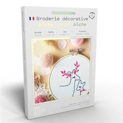 FRENCH KITS - BRODERIE DÉCORATIVE - BICHE OH MA BICHE