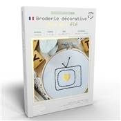 FRENCH KITS - BRODERIE DCORATIVE - FAN DE TV