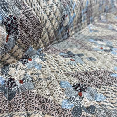 TISSU MATELASSE KURENAI 13100-3D - COTON-POLYESTER  - 110 CM 