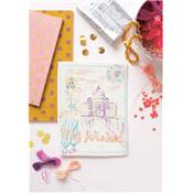 CARTES POSTALES DU BOUT DU MONDE EN BRODERIE TRADITIONNELLE