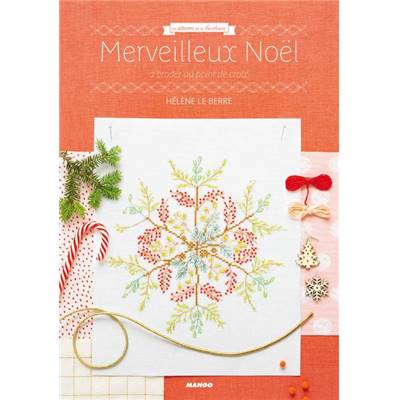 MERVEILLEUX NOEL A BRODER AU POINT DE CROIX 