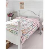 ALICE AU PAYS DES MERVEILLES - 1 QUILT - 100 BLOCS - LE SAMPLER 