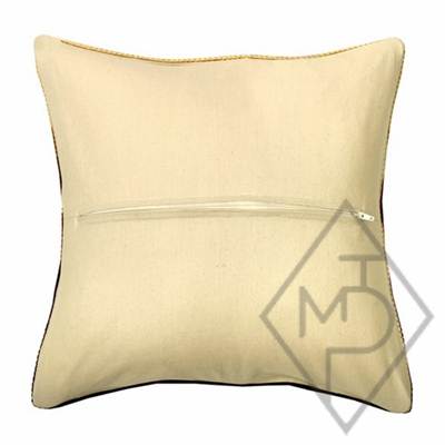 DOS DE COUSSIN ECRU POUR COUSSIN 40 X 40 CM AVEC FERMETURE