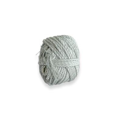 CORDE COTON MACRAME 25 METRES X 3 MM - COL. GRIS PERLE