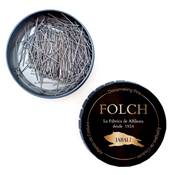 EPINGLES COUTURE N°8 - BOITE DE 25G - TISSU LEGER ET MOYEN - FOLCH