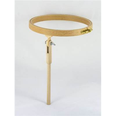 TAMBOUR A BRODER 20CM AVEC TIGE ADAPTABLE