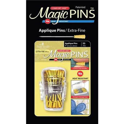 EPINGLES A APPLIQUE -EXTRA-FINE MAGIC PINS- BOITE DE 50