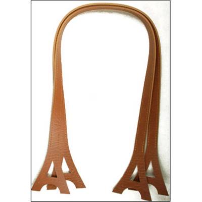 2 ANSES DE SAC TOUR EIFFEL INAZUMA 60 CM - MARRON CLAIR