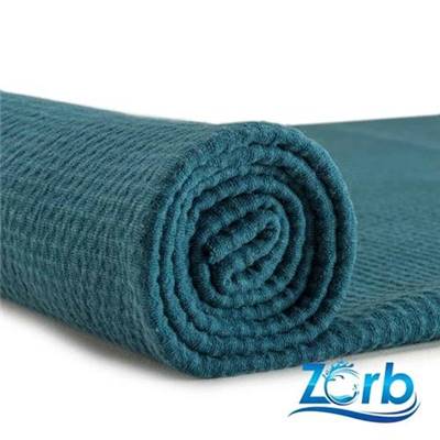 SUPER ABSORBANT ZORB® 3D COTON BIO MD-ANTIMICROBIEN- 150CM BLEU LAGON