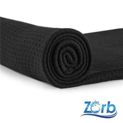 SUPER ABSORBANT LEGER ZORB® 3D BAMBOU LT- 150CM - NOIR