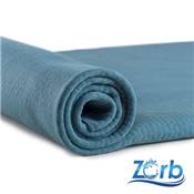 SUPER ABSORBANT ZORB® 4D COTON BIO + PUL - 140CM - BLEU