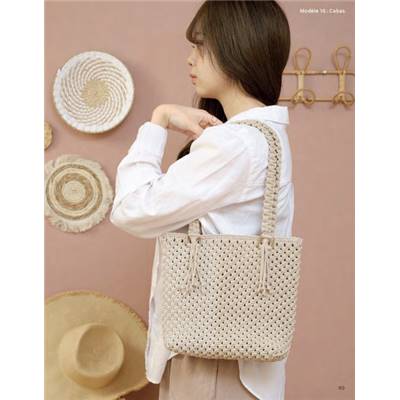 SACS & ACCESSOIRES EN MACRAME - 20 PROJETS TENDANCE EN PAS-A-PAS