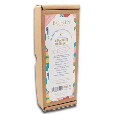 KIT 6 MASQUES BARRIERE - tissus non fournis