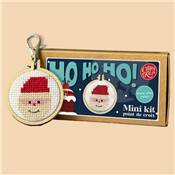 MINI KIT POINT DE CROIX - HO HO HO !