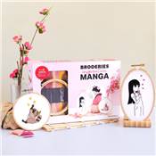COFFRET BRODERIE INSPIRATION MANGA