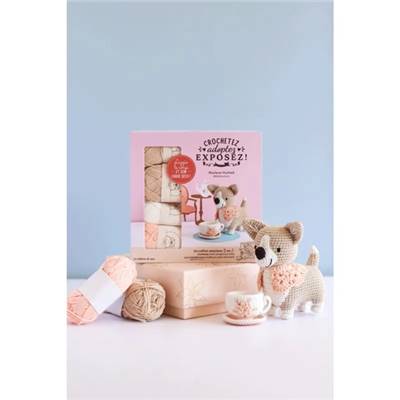 COFFRET CROCHETEZ ADOPTEZ EXPOSEZ ! LIZZIE LE CORGI