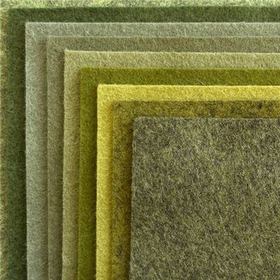 PACK XL EMERAUDE - 9 COLORIS DE FEUTRINE 30x30cm EN CAMAIEUX