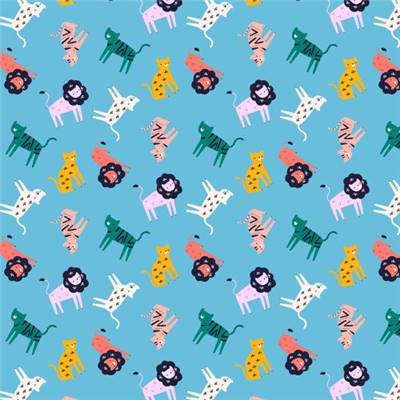 TISSU DASHWOOD STUDIO - INDIAN SUMMER 2427 - COTON - 110 CM